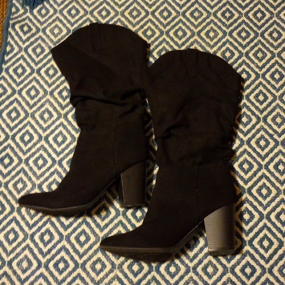 ❤️Black heeled boots - Picture 3 of 7